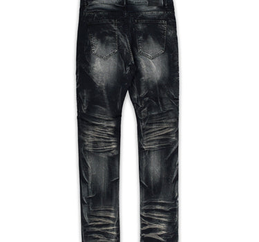 Plus Size Mac Dark Wash Moto Jeans