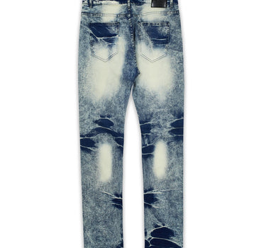 Plus Size Craft Washed Moto Jeans