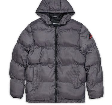Winslow Basic Hooded Puffer Jacket - Grey