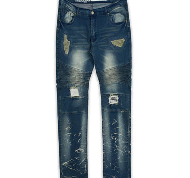 Plus Size Alto Distressed Moto Jeans