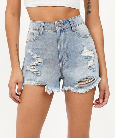 Womens Ella Denim Shorts