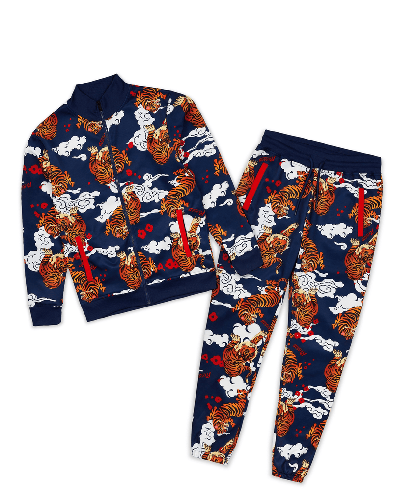 Japanese Tiger Balm Print Track Set – Reason Clothing