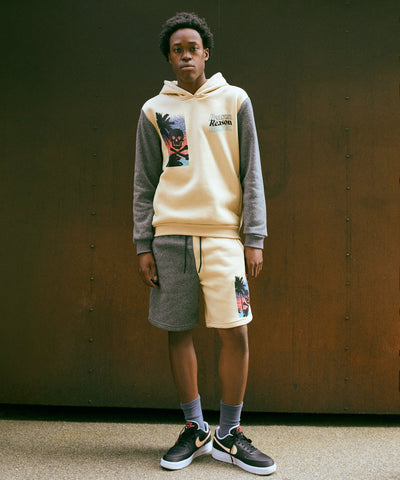 Skully Hood And Shorts Set